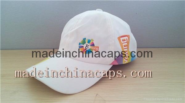 sales white color promotion baseball cap 