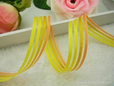 Color weaved Organza Ribbon 3