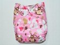 Various Colors and Cute Patterns Reusable Cloth Babies Diapers Nappies 4