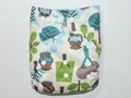 Various Colors and Cute Patterns Reusable Cloth Babies Diapers Nappies 5