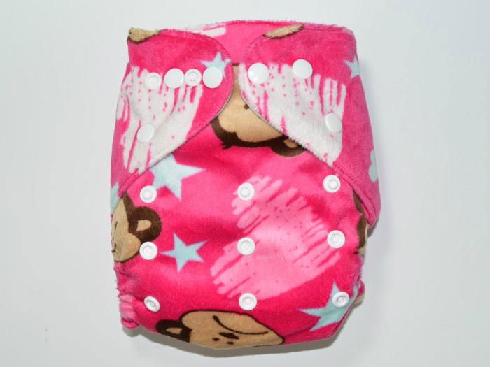 Various Colors and Cute Patterns Reusable Cloth Babies Diapers Nappies 5