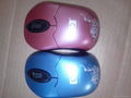 The small blue and white porcelain HP mouse 