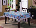 Water-proof and Wipe-clean Polyester Table Cloth 2