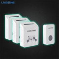 Wireless Door bell with LED Light Design and Ding Dong sound music door bell  3