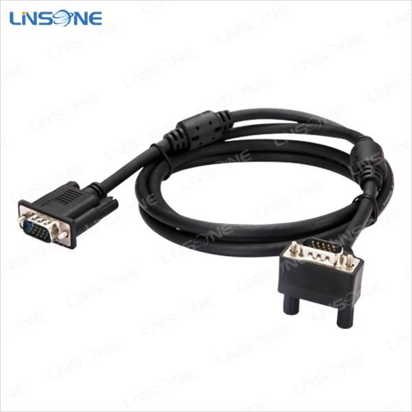 19Pin male HDMI to VGA cable 4