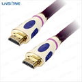 Linsone Gold plated hdmi 19pin cable V1.4 1