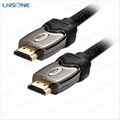 Black Single color Hdmi cable 1.4 for HDTV 4