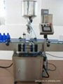 Single head scoop filling machine