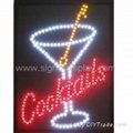Bright LED Light OPEN Neon Store Business Sign 2