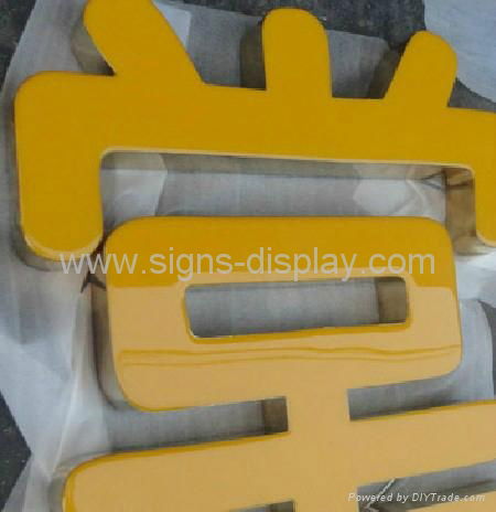 Customized high quality LED Resin Illuminated letters 2