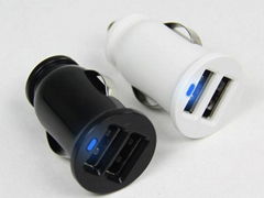 Dual Mini USB Car Charger