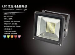 Dimmable LED Floodlight HNS FS100W 5 years Quality Guarantee