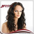 long curly synthetic full lace wig