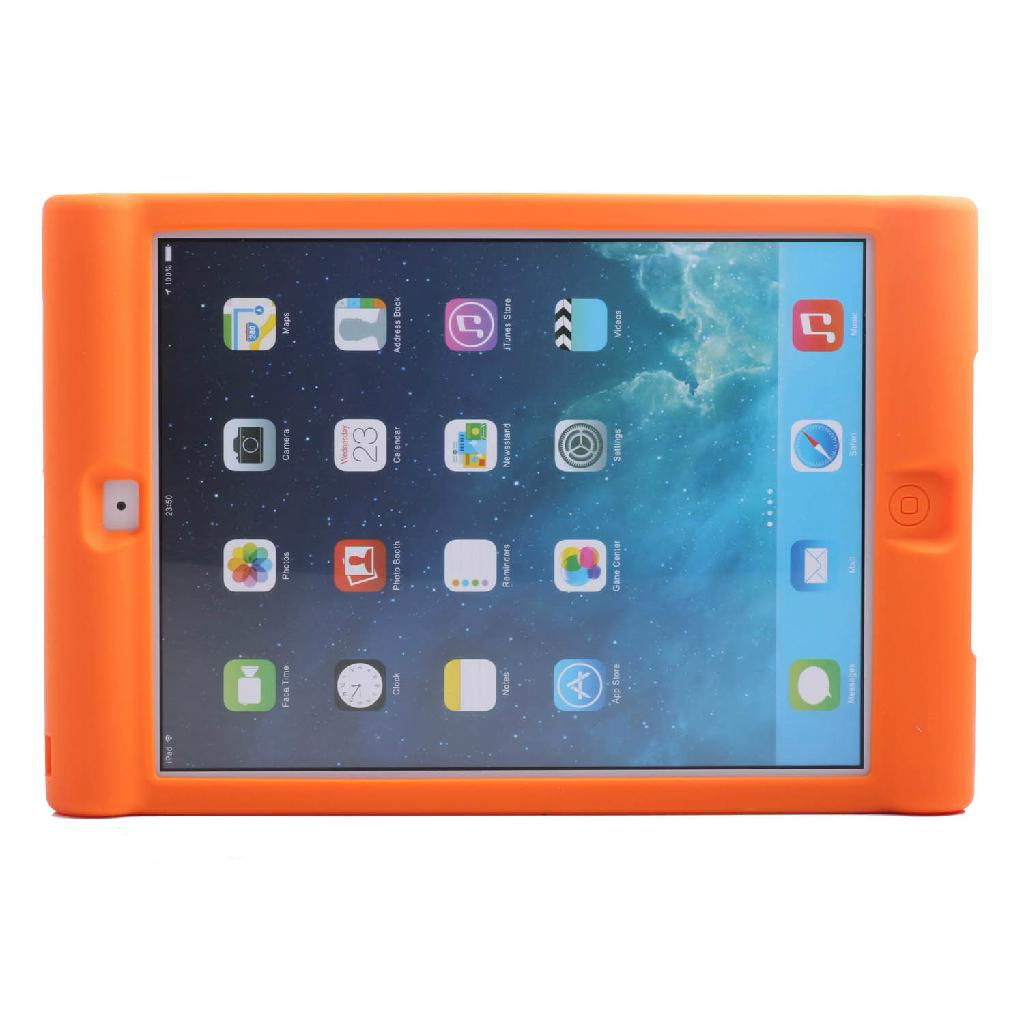 HandGrip Silicone Skin Case Shatter Proof Soft Cover for iPad Air (iPad 5) 3