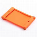 Handhold Silicone Skin Case Shock Proof Soft Cover for iPad mini / mini 2 2