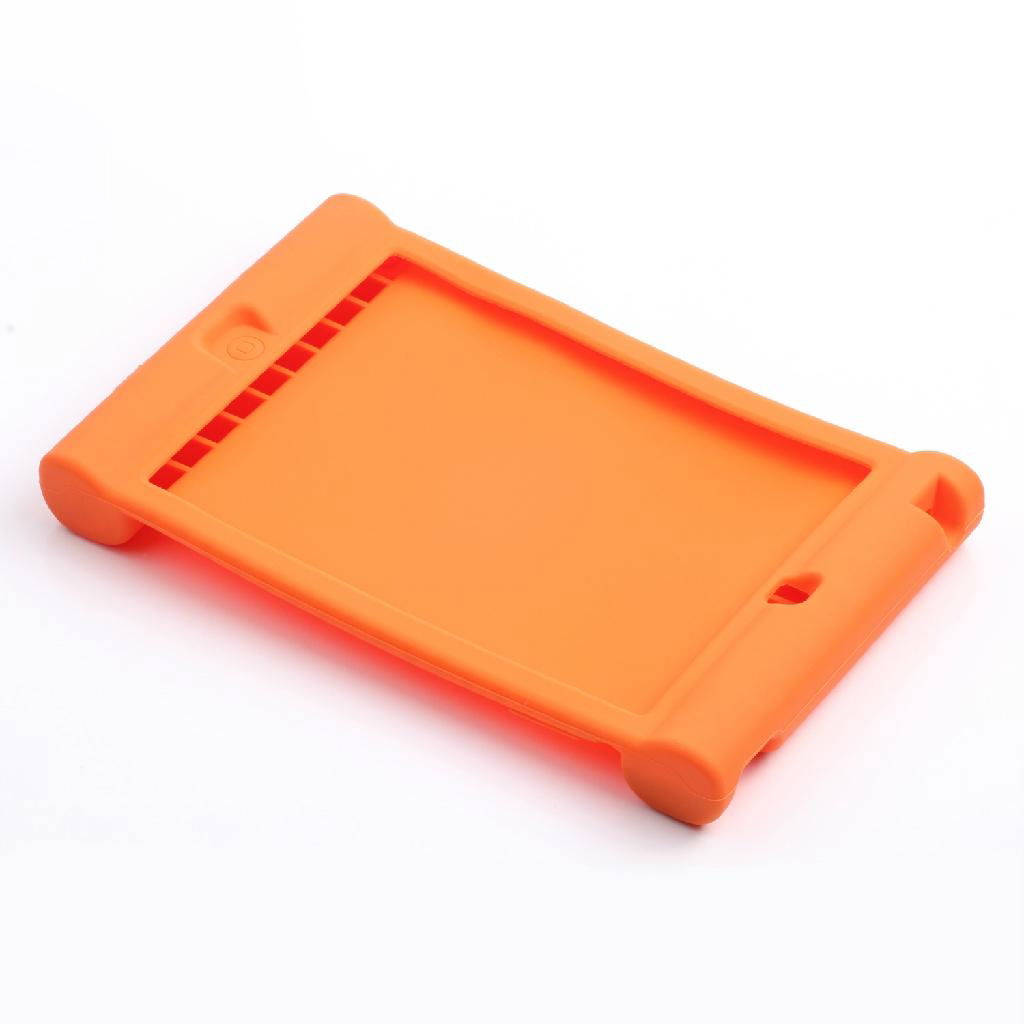 Handhold Silicone Skin Case Shock Proof Soft Cover for iPad mini / mini 2 2