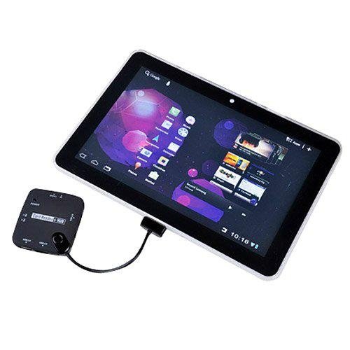 OTG Connection Kit + Card Reader USB 2.0 Hub for Samsung Galaxy Tab/Note Tablet