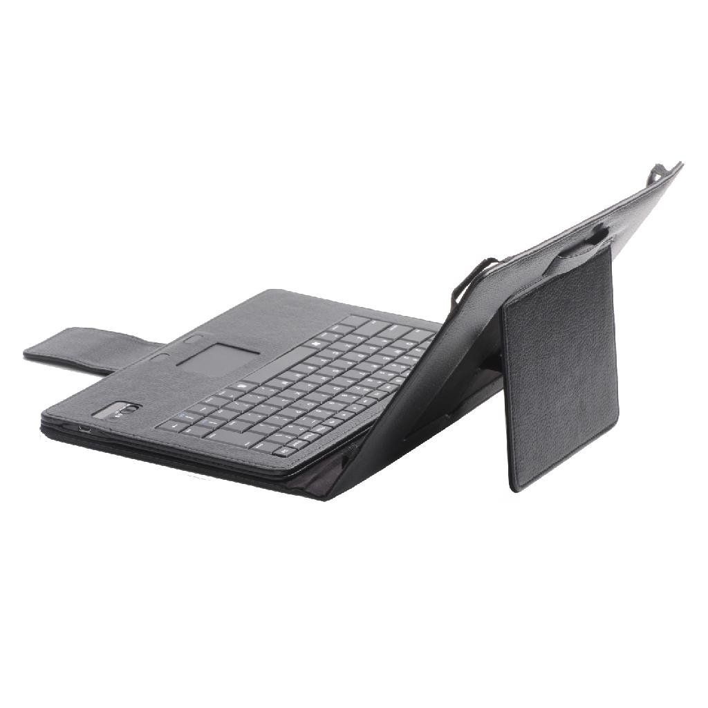 Leather Case with TouchPad Bluetooth Keyboard for Microsoft Surface Pro / RT 4