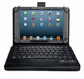  	Universal Bluetooth Keyboard Folio Case for 7 to 8 Inch Tablets