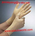 disposable latex glove