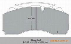 DISC BRAKE PAD WVA29105