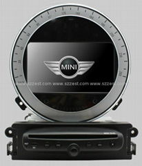 ZESTECH car dvd for BMW MINI COOPER car dvd gps navigation with radio Bluetooth