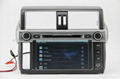 ZESTECH car dvd for toyota prado 2014 dvd gps navigation radio Bluetooth ipod tv 2