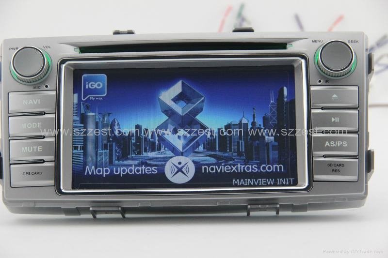 ZESTECH car dvd for toyota hilux dvd gps navigation radio Bluetooth ipod tv RDS