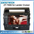 ZESTECH car dvd for toyota Land cruiser dvd gps navigation radio Bluetooth ipod