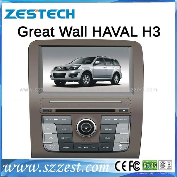 ZESTECH car dvd for Great wall H3 H5 dvd gps navigation radio Bluetooth ipod 