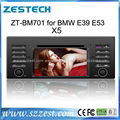 ZESTECH Hot car dvd for BMW E39 E53 dvd gps navigation radio Bluetooth ipod tv  1