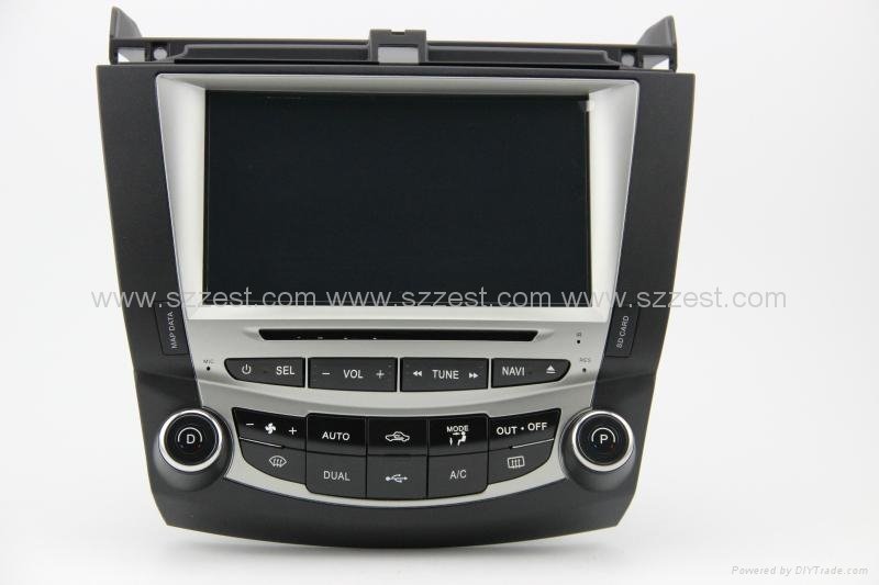 ZESTECH car dvd for Honda Accord 7 dvd gps navigation radio Bluetooth ipod tv