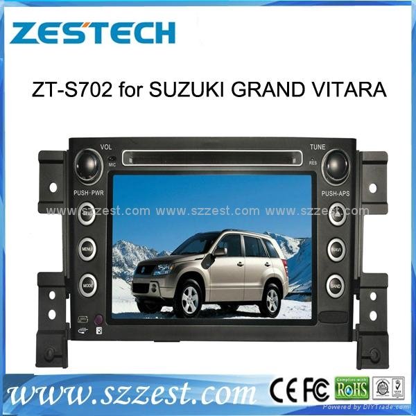 ZESTECH car dvd for SUZUKI GRAND VITARA dvd gps navigation radio Bluetooth IPOD 
