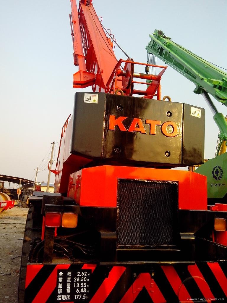 Used Truck Crane Kato KR-25H-3L 25 Ton 
