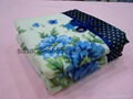 printed flower face hand towel cheap from China 1