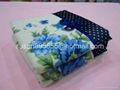 printed flower face hand towel cheap from China 2