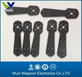 Custom cut Carbon Fiber Products cnc machined carbon fiber parts for UAV Drones  1