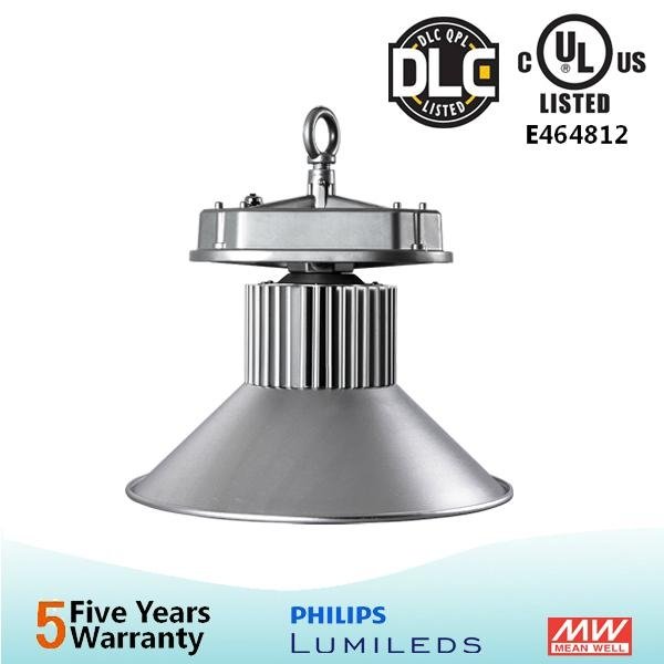 cUL DLC 100w LED high bay light with Meanwell driver