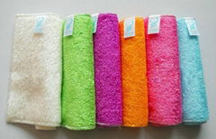 Bamboo fiber dish cloth