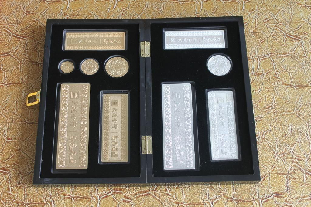 2014 gold strip, pure gold, pure silver 2