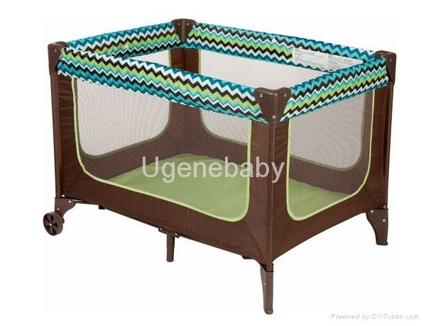 Toddler bassinet crib nap  Pack 'N Play  Play yard with Bassinet travel playpen 2
