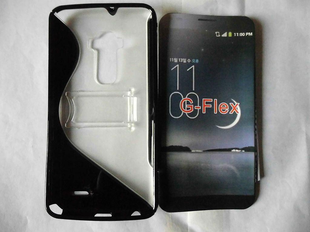 lg g-flex tpu stand case  2