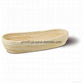 Rattan Bannetons - Cane proving baskets -Dough rising Baskets - Oblong cane tray