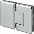 180 Degree Brass Chrome Finish Shower Hinge 1