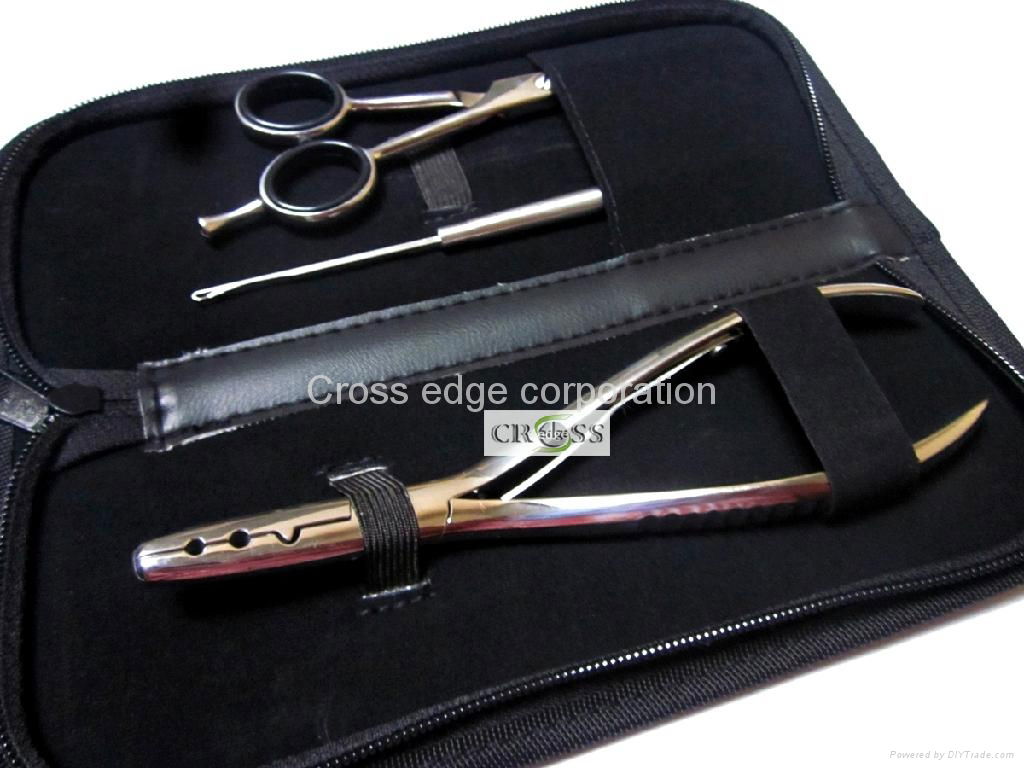 hair extensions three Tools kit 