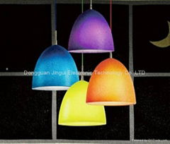 OEM colorful silicone pendent celling