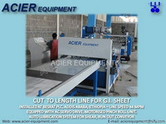 coil to sheet cutting machine