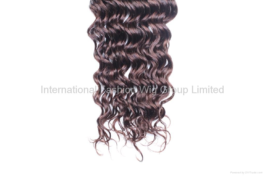 18inch 100% Human Hair Curly Wave 3