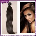 Hot!!! Top Grade 5A Virgin Brazilian Hair Extension 1