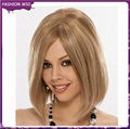 European Style Good Quality Front of Synthetic Wig 2